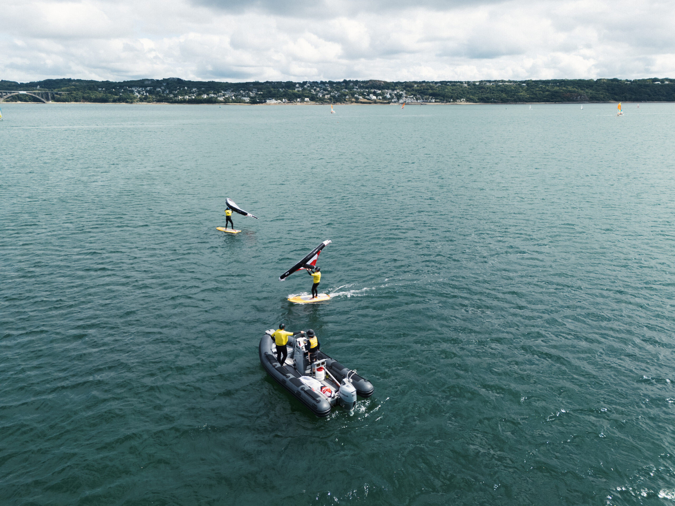 Shooting Brest en Vue — Wing Foil